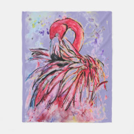 Cobertor De Velo Plumes au rose