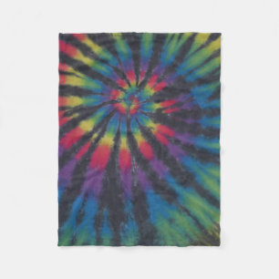 Cobertor De Velo Pneus Tie Dye Fleece