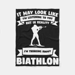 Cobertor De Velo Pode parecer que estou a ouvir-te Biathlon Bia