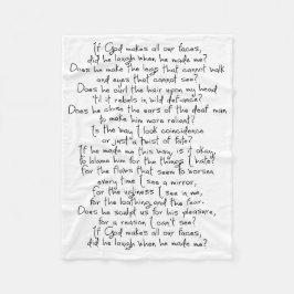 Cobertor De Velo Poema de Fern