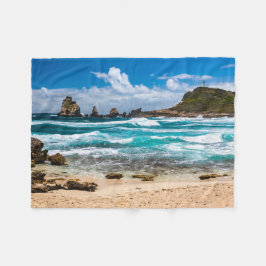 Cobertor De Velo Pointe des Chateaux, Grande-Terre, Guadalupe