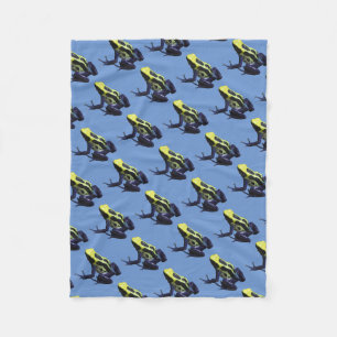 Cobertor De Velo Poison Dart Sapo Fleece Blanket