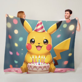 Cobertor De Velo Pokémon und seine Treue Freunde