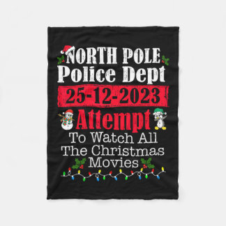 Cobertor De Velo Polícia do Polo Norte tentou assistir a todo o cri