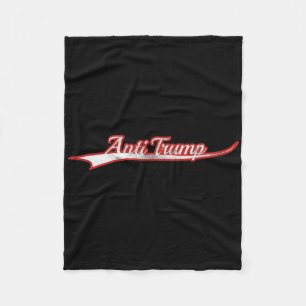 Cobertor De Velo Política Anti Trump Resistência Vintage Varsity De