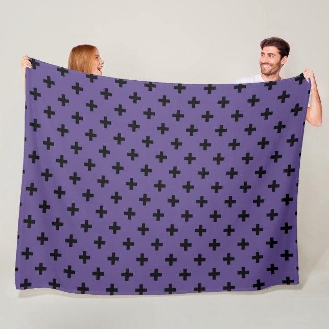 Cobertor De Velo Polka negra cruza ultravioleta (In Situ)