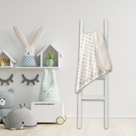 Cobertor De Velo Polkadot Fleece Blanket