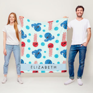 Cobertor De Velo Polvo Pirata, Água-Viva Pirata, Mar, Seu Nome