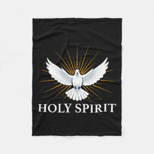 Cobertor De Velo Pomba Srit Santa Símbolo Sritual Bíblico Fé Cristã