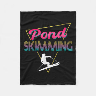 Cobertor De Velo Pond Skoling Roupa Ski Pond Skimmer dos anos 80