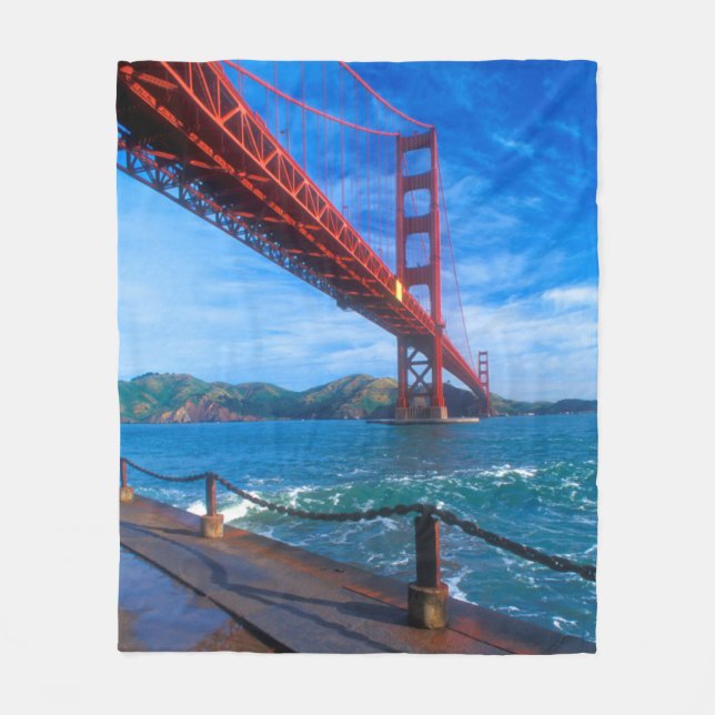 Cobertor De Velo Ponte Ouro Gate, Califórnia (Frente)