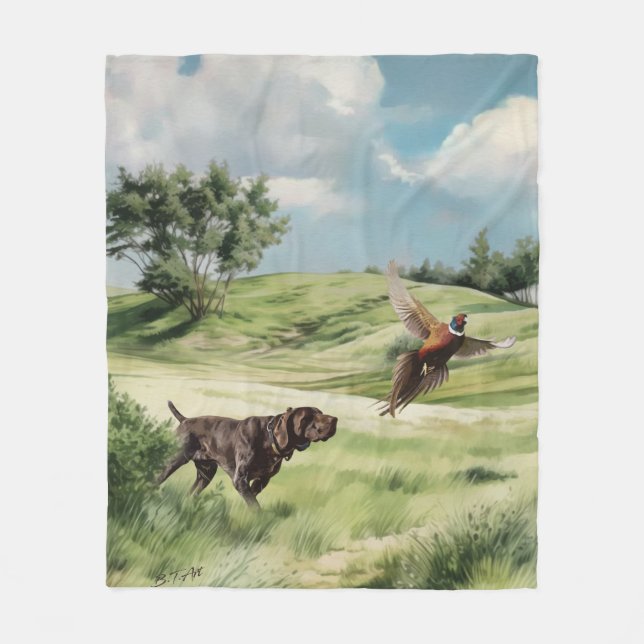 Cobertor De Velo Ponteiros abreviados alemães (Frente)