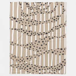 Cobertor De Velo Pontos e tiras 2 - Alças, Pretas e Brancos