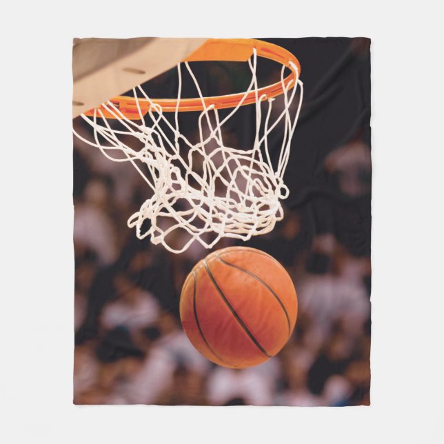 Cobertor De Velo Pontuação de Basquete (Frente)