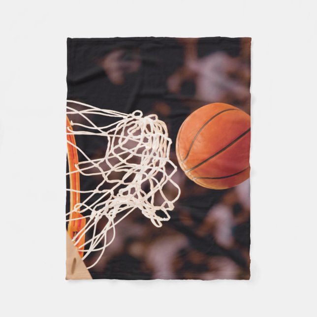 Cobertor De Velo Pontuação de Basquete (Frente)
