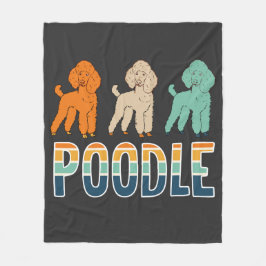 Cobertor De Velo Poodle