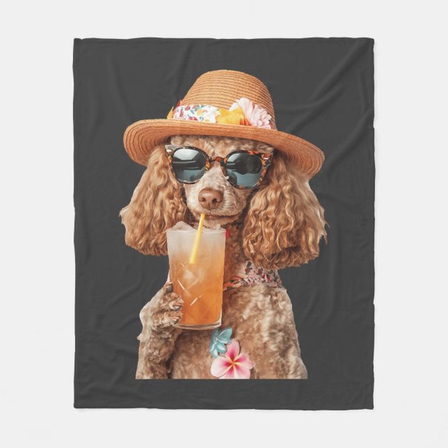 Cobertor De Velo Poodle (Frente)