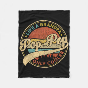 Cobertor De Velo Pop Pop Como Um Vovô Apenas Retro Pop-pop F Mais F