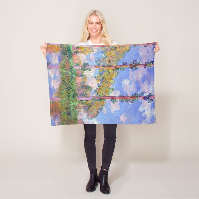 Cobertor De Velo Poplars no Sol, Monet (In Situ)