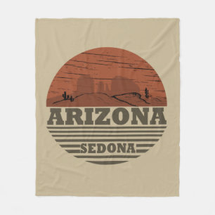 Cobertor De Velo Pôr do sol vintage Arizona Sedona
