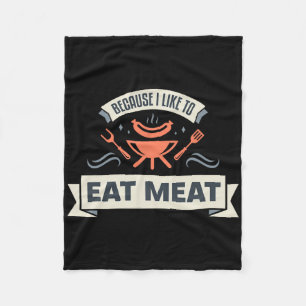 Cobertor De Velo Porque Eu Gosto De Comer Carne Eu Grito Meme De Ca