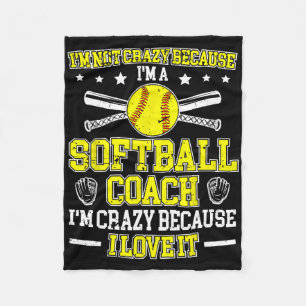 Cobertor De Velo Porque eu sou um treinador Softll Softll Coaching