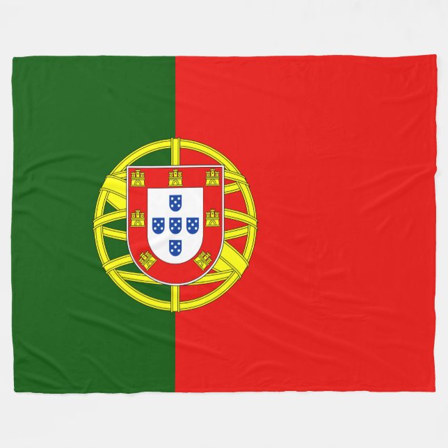 Cobertor De Velo Portugal pavilhão Bandeira de Portugal (Frente (Horizontal))