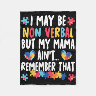 Cobertor De Velo Posso não ser Verbyl, mas minha mãe não se lembra