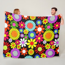 Potência das flores do hippie-primavera