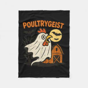 Cobertor De Velo Poultrygeist Engraçado Galinha Fantasma Datas do D