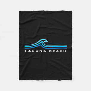 Cobertor De Velo Praia da Laguna ca ondas vintage homens mulheres m