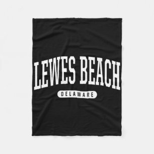 Cobertor De Velo Praia de Lewes Delaware Férias ao Estilo Universit