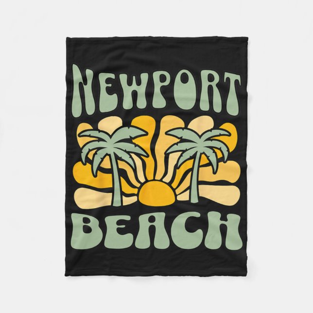 Cobertor De Velo Praia de Newport (Frente)