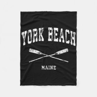 Cobertor De Velo Praia de York Maine Náutica Vintage Remo Cruzado 
