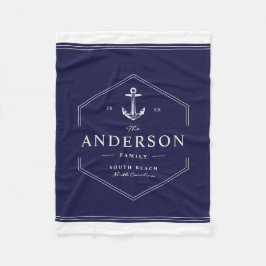 Cobertor De Velo Praia do Marinheiro da Família Náutica Moderna