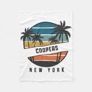 Cobertor De Velo Praia Retro Coopers Nova York Prancha de Surfe Sur
