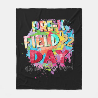 Cobertor De Velo Pre-K Grade Field Day 2022 Let The Games Begin Kid