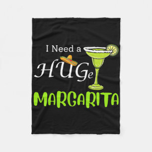 Cobertor De Velo Preciso De Uma Grande Margarita Para Beber Cinco D