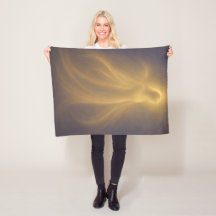 Presença Radiante Anjo de Luz Dourada Espiritual