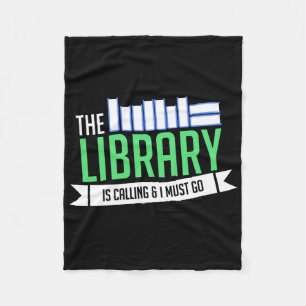 Cobertor De Velo Presente Bibliotecário Livros Biblioteca