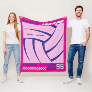 Cobertor De Velo Presente da Noite dos Veteranos do Time de Volei F