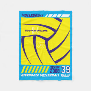 Cobertor De Velo Presente da Noite Sênior para Jogador de Volei Fut