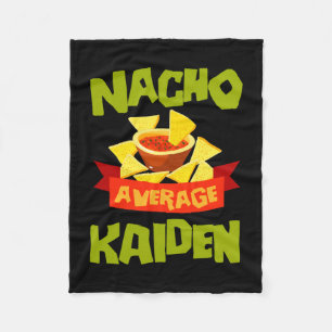Cobertor De Velo Presente de aniversário engraçado nome kaiden médi