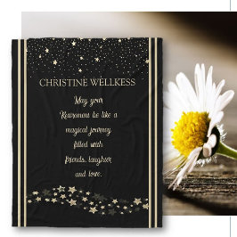 Cobertor De Velo Presente de aposentadoria! Cobertura de Baixa Únic