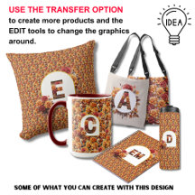 Presente de Casamento de Aniversário do Monogramme