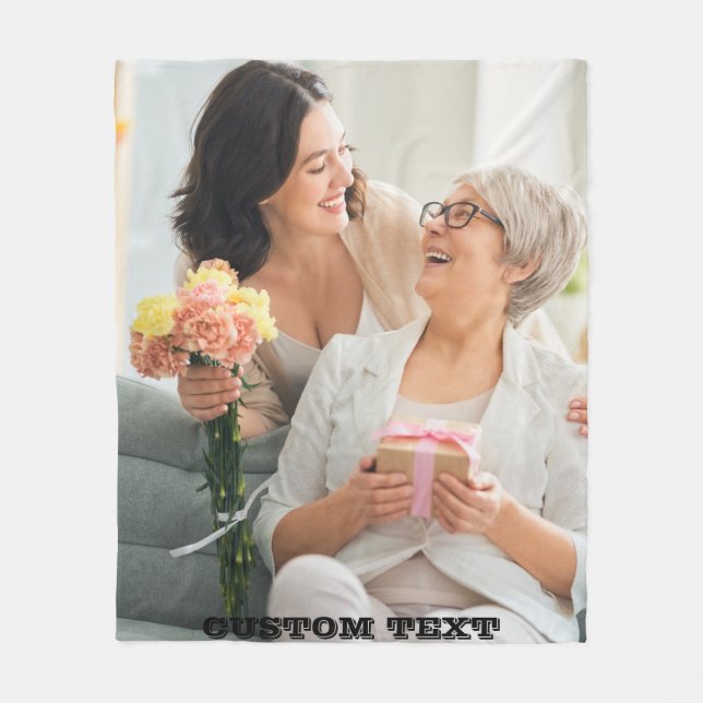 COBERTOR DE VELO PRESENTE DE COBERTURA PARA A MÃE (Frente)