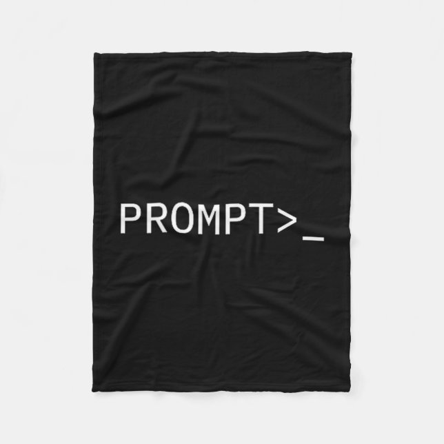 Cobertor De Velo Presente de codificador de prompt para engenheiro  (Frente)