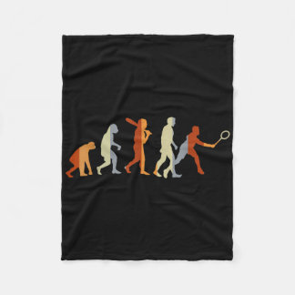 Cobertor De Velo Presente de esporte de jogador de badminton Evoluç
