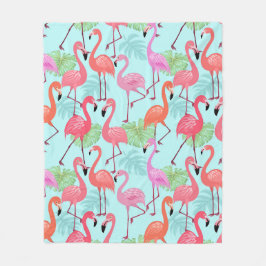 Cobertor De Velo Presente de Flamingo Flamingo Blanket de Ave Rosa