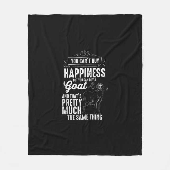 Cobertor De Velo Presente de Goat Lover Goat (Frente)